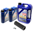 KIT-041026-452 5-Piece Kit Motor Oil, Synthetic, with Oil Drain Plug and Oil Filter