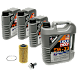 KIT-041026-456 6-Piece Kit Motor Oil, Synthetic, with Oil Drain Plug and Oil Filter