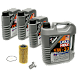 KIT-041026-463 6-Piece Kit Motor Oil, Synthetic, with Oil Drain Plug and Oil Filter