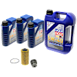 KIT-041026-482 6-Piece Kit Motor Oil, Synthetic, with Oil Drain Plug and Oil Filter
