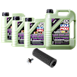 KIT-041026-514 5-Piece Kit Motor Oil, Full Synthetic, with Oil Drain Plug and Oil Filter