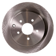 2014 Nissan Pathfinder S - 4-Wheel Set Front and Rear Brake Disc and Pad Kit, Plain Surface, 5 Lugs, Front-320.04 mm/Rear-308 mm, Ceramic, engdesig: QR25DER, Supercharged, FULL HYBRID EV-GAS (FHEV), Nissan Engine, 2.5L 4Cyl, Pro-Line Series  Includes (4) Disc and