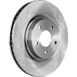 2014 Nissan Pathfinder S - 4-Wheel Set Front and Rear Brake Disc and Pad Kit, Plain Surface, 5 Lugs, Front-320.04 mm/Rear-308 mm, Ceramic, engdesig: QR25DER, Supercharged, FULL HYBRID EV-GAS (FHEV), Nissan Engine, 2.5L 4Cyl, Pro-Line Series  Includes (4) Disc and
