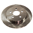2016 Toyota Corolla - 4-Wheel Set Front and Rear Brake Disc and Pad Kit, Plain Surface, 5 Lugs, Front-275.08 mm/Rear-259.08 mm, Ceramic, Mexico, With Rear Disc Brake, 1.8L 4Cyl, Pro-Line Series  Includes (4) Disc and (2) Pad Set