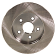 2016 Toyota Corolla - 4-Wheel Set Front and Rear Brake Disc and Pad Kit, Plain Surface, 5 Lugs, Front-275.08 mm/Rear-259.08 mm, Ceramic, Mexico, With Rear Disc Brake, 1.8L 4Cyl, Pro-Line Series  Includes (4) Disc and (2) Pad Set