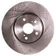 2016 Toyota Corolla - 4-Wheel Set Front and Rear Brake Disc and Pad Kit, Plain Surface, 5 Lugs, Front-275.08 mm/Rear-259.08 mm, Ceramic, Mexico, With Rear Disc Brake, 1.8L 4Cyl, Pro-Line Series  Includes (4) Disc and (2) Pad Set