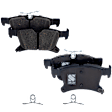 2022 Chrysler Pacifica Pinnacle - 4-Wheel Set Front and Rear Brake Disc and Pad Kit, Plain Surface, 5 Lugs, Ceramic, FWD,  330mm Disc, 3.6L 6Cyl, Pro-Line Series  Includes (4) Disc and (2) Pad Set