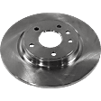 2022 Chrysler Pacifica Pinnacle - 4-Wheel Set Front and Rear Brake Disc and Pad Kit, Plain Surface, 5 Lugs, Ceramic, FWD,  330mm Disc, 3.6L 6Cyl, Pro-Line Series  Includes (4) Disc and (2) Pad Set