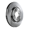 2022 Chrysler Pacifica Pinnacle - 4-Wheel Set Front and Rear Brake Disc and Pad Kit, Plain Surface, 5 Lugs, Ceramic, FWD,  330mm Disc, 3.6L 6Cyl, Pro-Line Series  Includes (4) Disc and (2) Pad Set