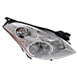2012 Nissan Altima - 4-Piece Kit Driver and Passenger Side HID/Xenon Headlight, With bulb(s), OE Replacement, Sedan,  Includes (2) Headlight and (2) Headlight Bulb