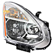 2011 Nissan Rogue - 4-Piece Kit Driver and Passenger Side HID/Xenon Headlight, With bulb(s), OE Replacement,  Includes (2) Headlight and (2) Headlight Bulb