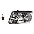 2-Piece Kit Halogen Headlights, With bulb(s), Includes (1) Headlight and (1) Headlight Bulb