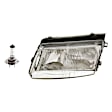 2-Piece Kit Halogen Headlights, With bulb(s), Includes (1) Headlight and (1) Headlight Bulb