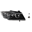 2009-2012 BMW 328i xDrive - 2-Piece Kit Halogen Headlights, With bulb(s), Includes (1) Headlight and (1) Headlight Bulb