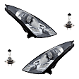 4-Piece Kit Halogen Headlights, With bulb(s), Includes (2) Headlight and (2) Headlight Bulb