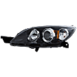 4-Piece Kit Halogen Headlights, With bulb(s), Hatchback, Includes (2) Headlight and (2) Headlight Bulb