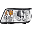 4-Piece Kit Halogen Headlights, With bulb(s), Includes (2) Headlight and (2) Headlight Bulb