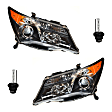 4-Piece Kit HID/Xenon Headlights, With bulb(s), Includes (2) Headlight and (2) Headlight Bulb