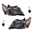 4-Piece Kit HID/Xenon Headlights, With bulb(s), Includes (2) Headlight and (2) Headlight Bulb