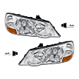 2003 Acura TL - 4-Piece Kit Driver and Passenger Side HID/Xenon Headlight, With bulb(s), OE Replacement,  Includes (2) Headlight and (2) Headlight Bulb