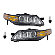 4-Piece Kit HID/Xenon Headlights, With bulb(s), Includes (2) Headlight and (2) Headlight Bulb