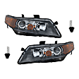4-Piece Kit HID/Xenon Headlights, With bulb(s), Includes (2) Headlight and (2) Headlight Bulb
