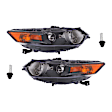 2010 Acura TSX - 4-Piece Kit Driver and Passenger Side HID/Xenon Headlight, With bulb(s), OE Replacement,  Includes (2) Headlight and (2) Headlight Bulb