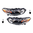 4-Piece Kit HID/Xenon Headlights, With bulb(s), Includes (2) Headlight and (2) Headlight Bulb, CAPA Certified