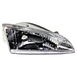 4-Piece Kit Halogen Headlights, With bulb(s), Includes (2) Headlight and (2) Headlight Bulb