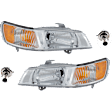 1999-2003 Honda Odyssey - 4-Piece Kit Halogen Headlights, With bulb(s), Includes (2) Headlight and (2) Headlight Bulb