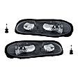 4-Piece Kit, Driver and Passenger Side Halogen Headlight, With bulb(s), OE Replacement, Includes (2) Headlight and (2) Headlight Bulb