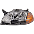 2-Piece Kit Halogen Headlights, With bulb(s), Includes (1) Headlight and (1) Headlight Bulb