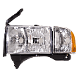2-Piece Kit Halogen Headlights, With bulb(s), Includes (1) Headlight and (1) Headlight Bulb