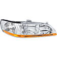 2-Piece Kit Halogen Headlights, With bulb(s), Includes (1) Headlight and (1) Headlight Bulb