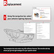 4-Piece Kit Halogen Headlights, With bulb(s), Includes (2) Headlight and (2) Headlight Bulb, CAPA Certified