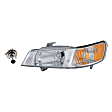 2-Piece Kit Halogen Headlights, With bulb(s), Includes (1) Headlight and (1) Headlight Bulb