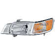 2-Piece Kit Halogen Headlights, With bulb(s), Includes (1) Headlight and (1) Headlight Bulb