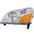 2-Piece Kit Halogen Headlights, With bulb(s), Includes (1) Headlight and (1) Headlight Bulb