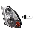 2-Piece Kit HID/Xenon Headlights, With bulb(s), Coupe, Includes (1) Headlight and (1) Headlight Bulb