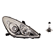 2-Piece Kit Halogen Headlights, With bulb(s), Includes (1) Headlight and (1) Headlight Bulb