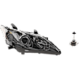 2-Piece Kit Halogen Headlights, With bulb(s), Includes (1) Headlight and (1) Headlight Bulb