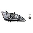2-Piece Kit Halogen Headlights, With bulb(s), Includes (1) Headlight and (1) Headlight Bulb