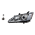2-Piece Kit Halogen Headlights, With bulb(s), Includes (1) Headlight and (1) Headlight Bulb
