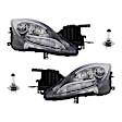 2011-2013 Mazda 6 - 4-Piece Kit Halogen Headlights, With bulb(s), Includes (2) Headlight and (2) Headlight Bulb, CAPA Certified