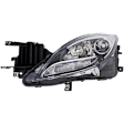 2011-2013 Mazda 6 - 4-Piece Kit Halogen Headlights, With bulb(s), Includes (2) Headlight and (2) Headlight Bulb, CAPA Certified