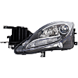 2011 Mazda 6 - 4-Piece Kit Driver and Passenger Side Halogen Headlight, With bulb(s), OE Replacement,  Includes (2) Headlight and (2) Headlight Bulb