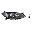 2-Piece Kit Halogen Headlights, With bulb(s), Sedan, Includes (1) Headlight and (1) Headlight Bulb, CAPA Certified