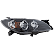 2-Piece Kit Halogen Headlights, With bulb(s), Sedan, Includes (1) Headlight and (1) Headlight Bulb, CAPA Certified