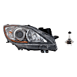 2-Piece Kit Passenger Side Halogen Headlight, With bulb(s), OE Replacement, Includes (1) Headlight and (1) Headlight Bulb
