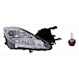 2-Piece Kit Halogen Headlights, With bulb(s), Includes (1) Headlight and (1) Headlight Bulb